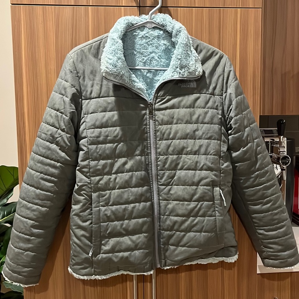 Girls North Face Reversible Jacket